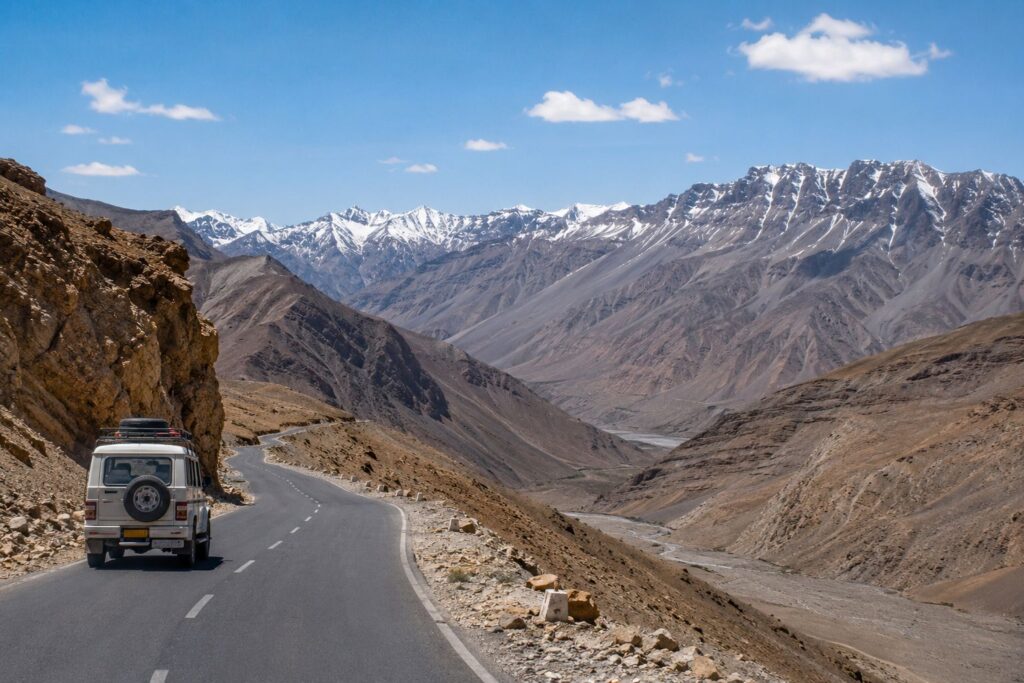 Spiti Valley road trip from Chandigarh through barren Himalayan mountains
