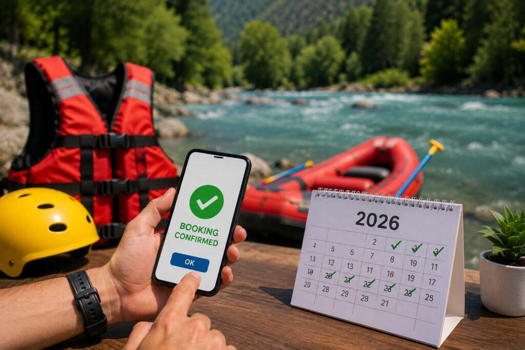 Advance booking river rafting Kullu 2026
