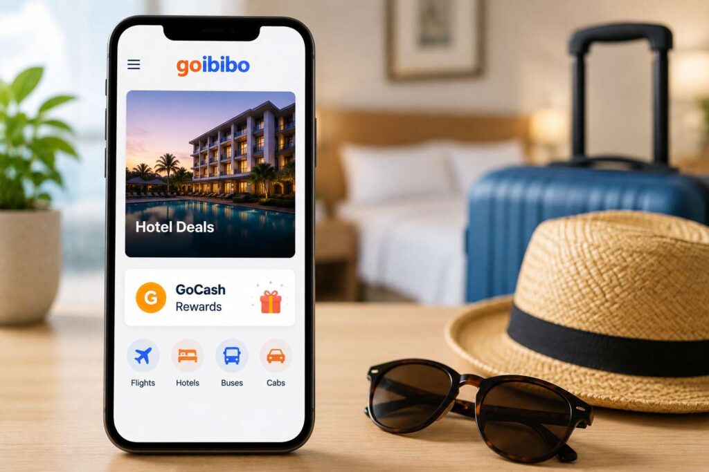 Goibibo hotel deals GoCash rewards domestic travel India