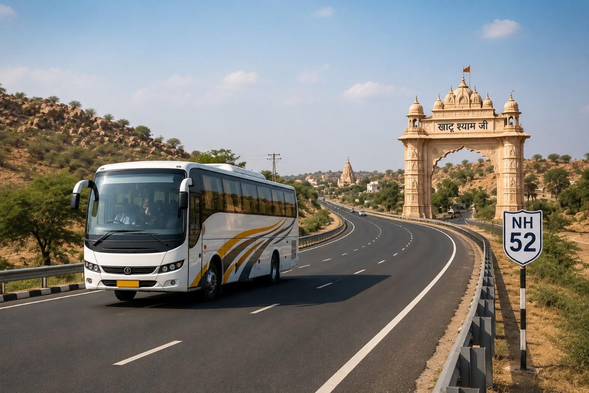 Jaipur to Khatu Shyam Distance by Bus