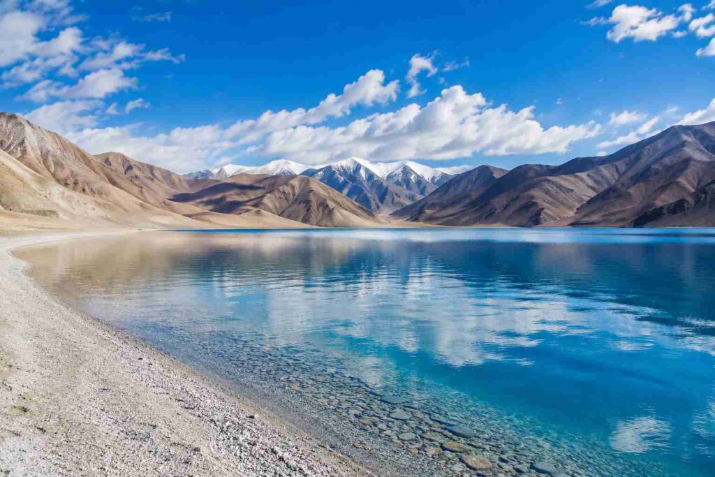 Ladakh Pangong Lake July 2026 best place to travel in July India