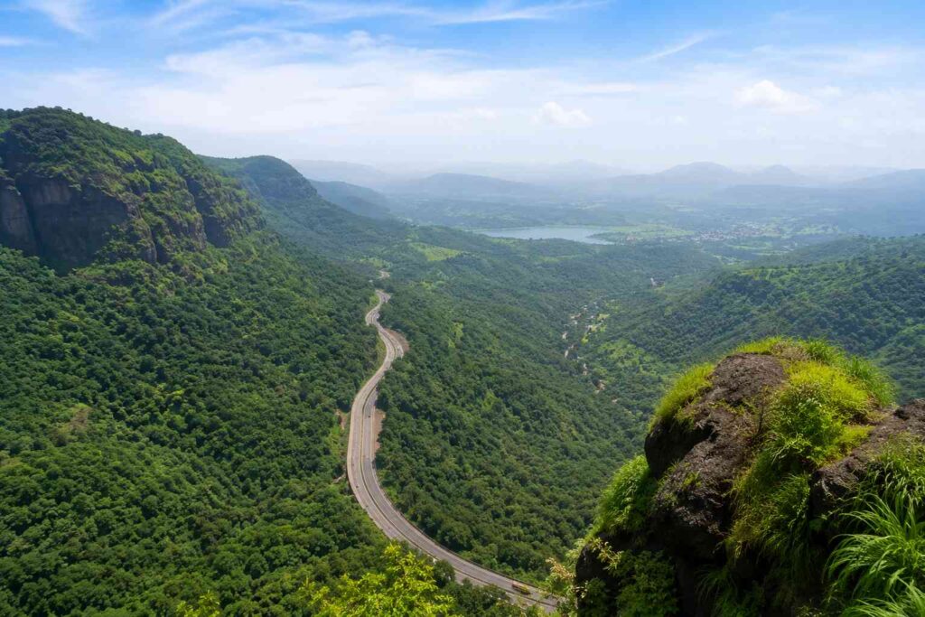Lonavala valley view summer Maharashtra