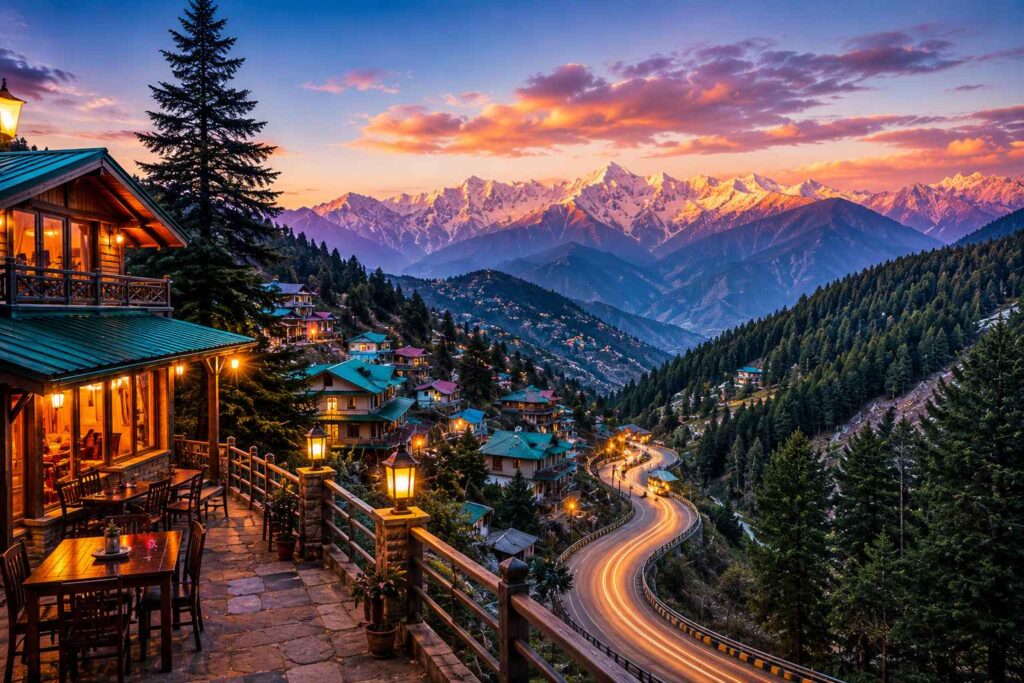 Narkanda overnight stay on Delhi to Kinnaur road trip at 2700 metres