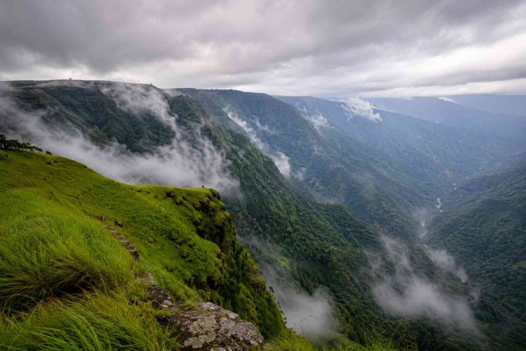 Shillong Laitlum Canyons July monsoon Meghalaya places to visit in July