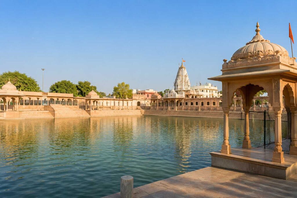 Shyam Kund sacred water tank near Khatu Shyam Ji temple Rajasthan
