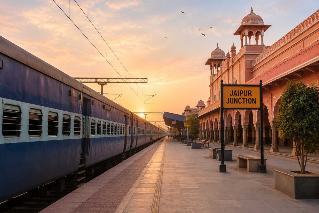 Jaipur to Ahmedabad train Jaipur Junction railway