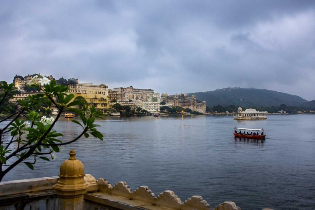Udaipur Lake Pichola monsoon July Rajasthan India travel places to visit in July