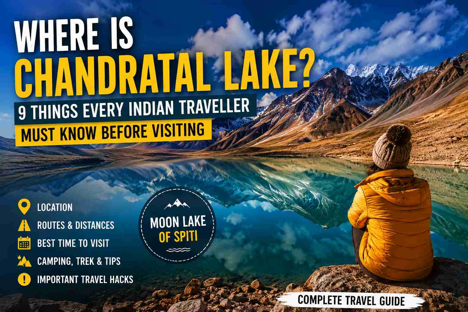 Where Is Chandratal Lake