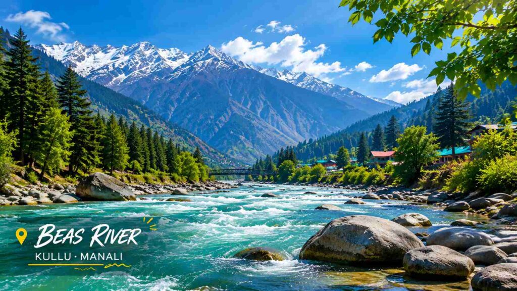 Beas River scenic view Kullu Manali