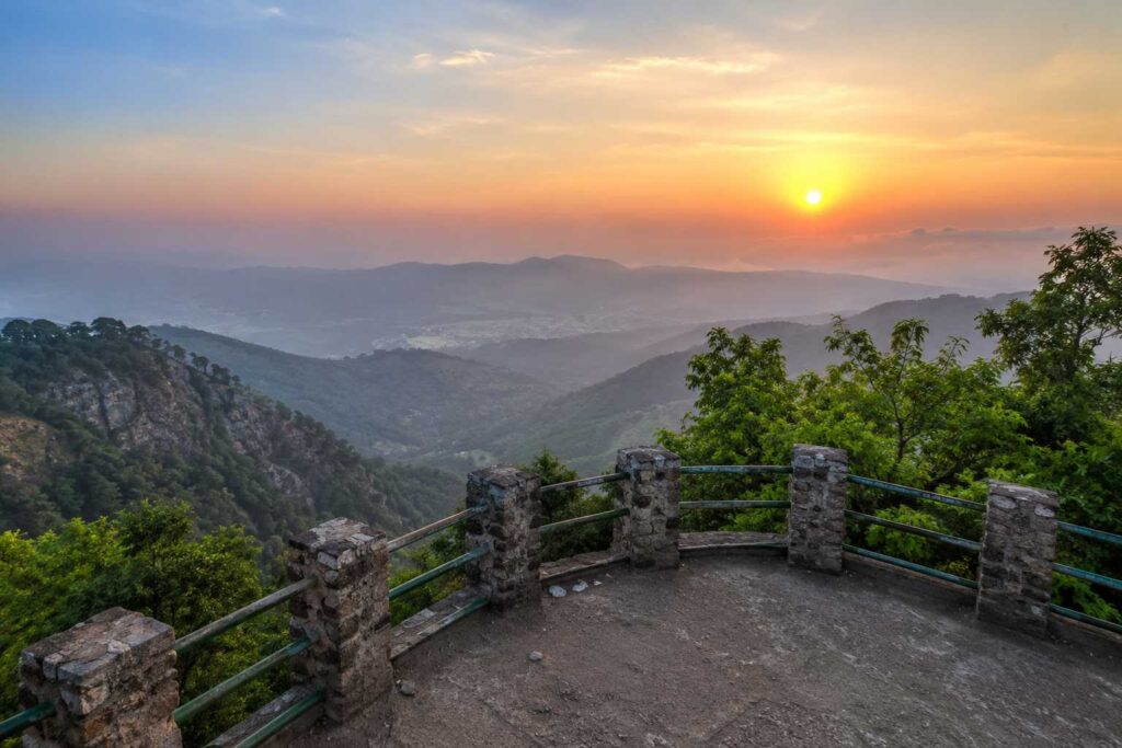 Yercaud Lady's Seat viewpoint Shevaroy Hills Tamil Nadu