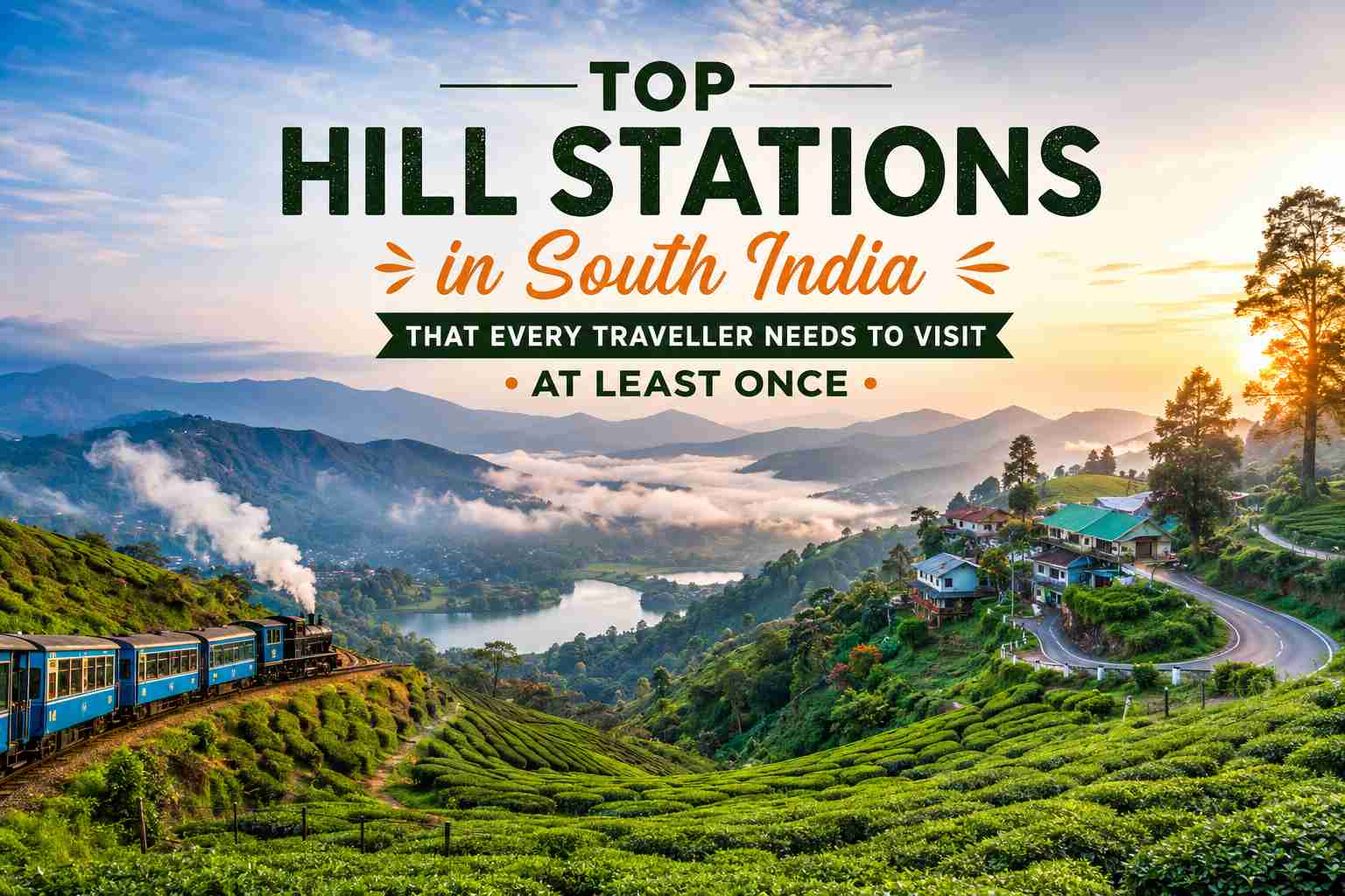 Top Hill Stations in South India