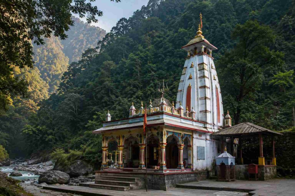 Neelkanth Mahadev Shiva temple Uttarakhand near Rishikesh forest
