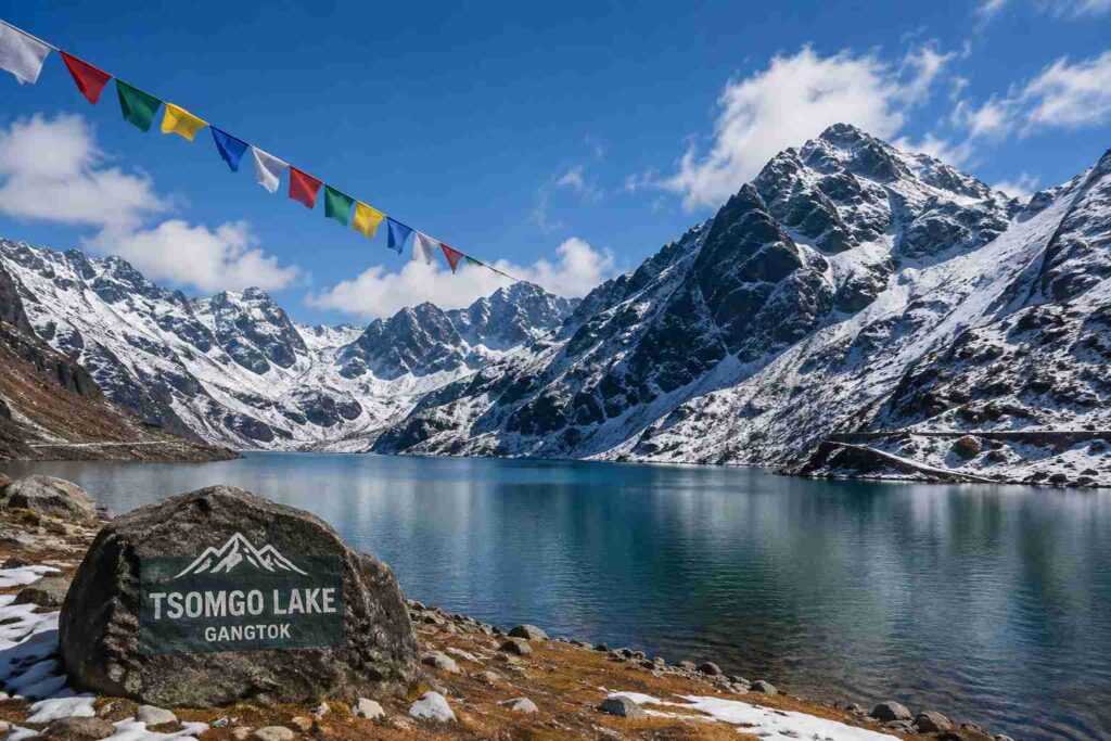 Gangtok Tsomgo Lake mountains